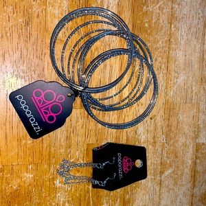 paparazzi jewelry silver earrings and bracelets
